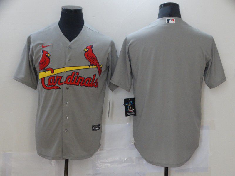 Men St.Louis Cardinals Blank Grey Game Nike MLB Jerseys->arizona cardinals->NFL Jersey